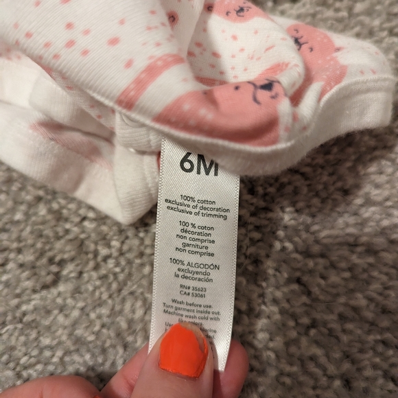 3 For $18 Pink Carter's Polar Bear Set - Picture 5 of 9